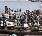 À Kisangani, piroguiers et riverains retirent des eaux boueuses du fleuve Congo et de la rivière Tshopo les corps mutilés, parfois décapités. Entre dix et plusieurs dizaines, selon des témoignages. 